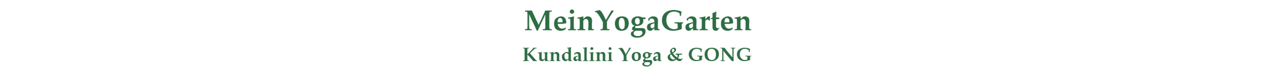 Logo Mein Yoga Garten